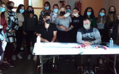 Rencontre avec des sportifs handisport