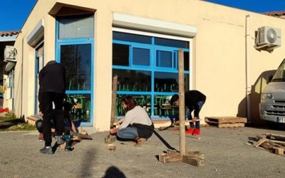 Atelier de fabrication de l’arbre de Noël