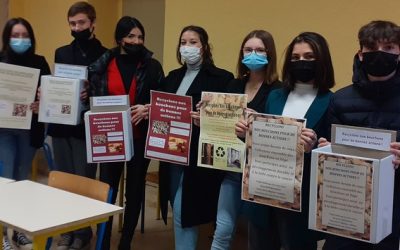 Recyclage de bouchons en liège au Lycée de Valréas